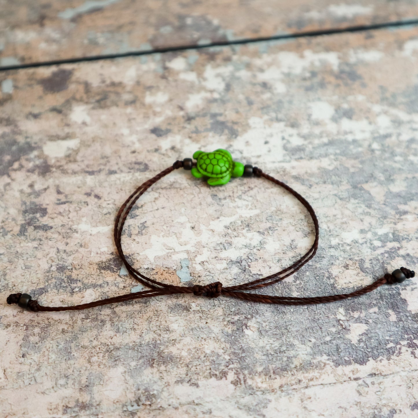 Howlite Sea Turtle Bracelet