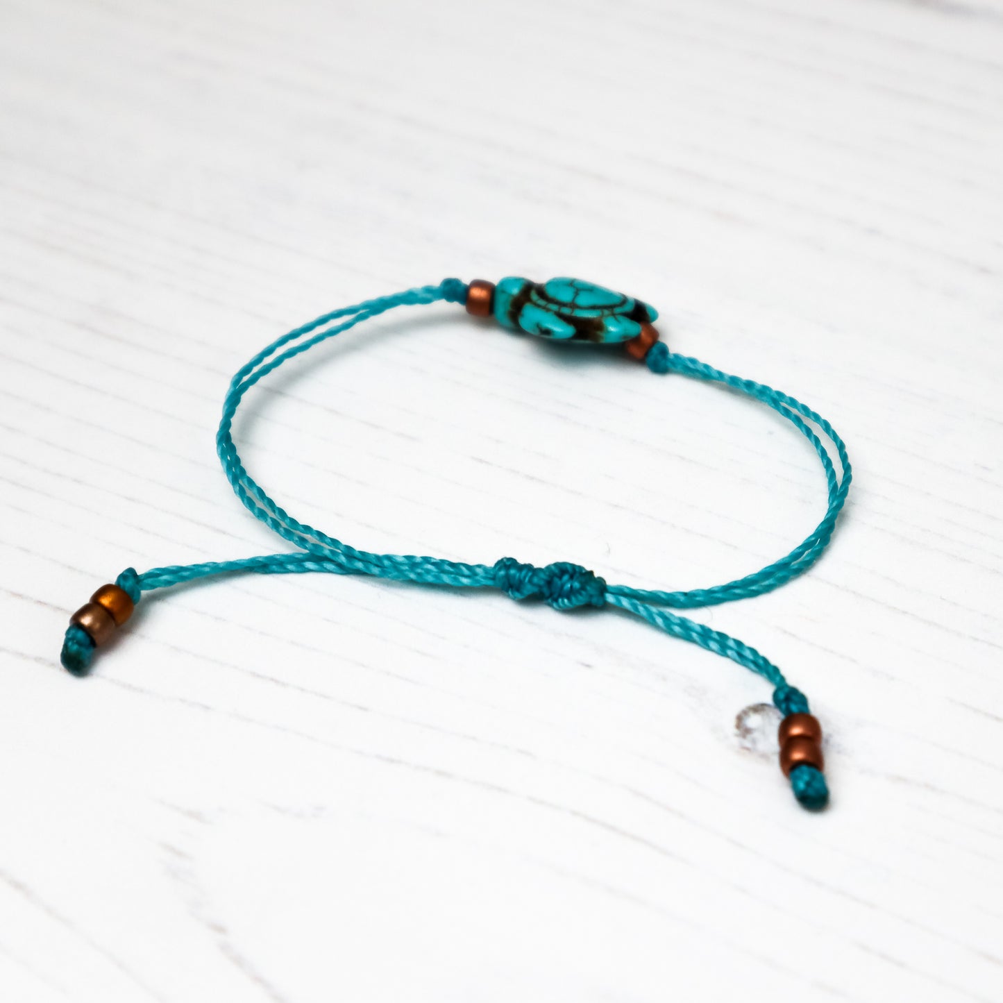 Howlite Sea Turtle Bracelet