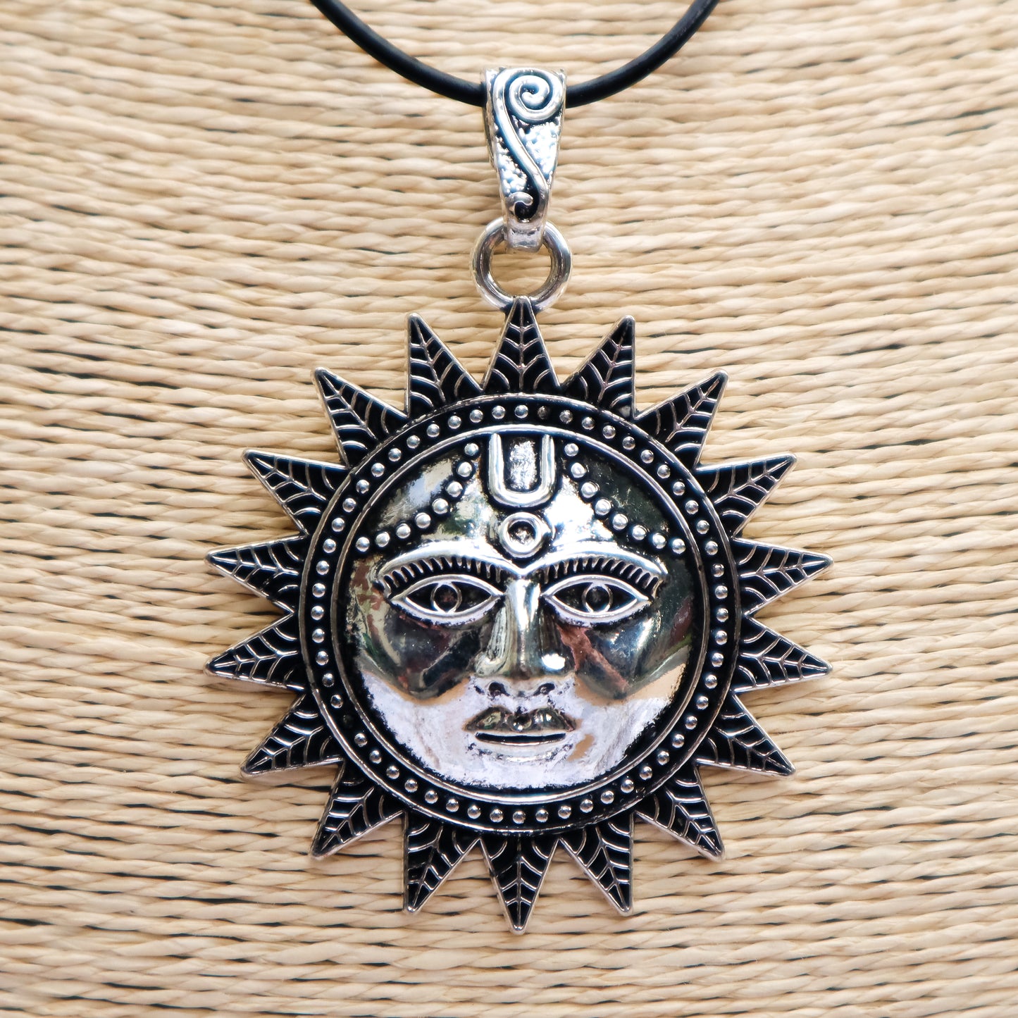 Sun Pendant Necklace