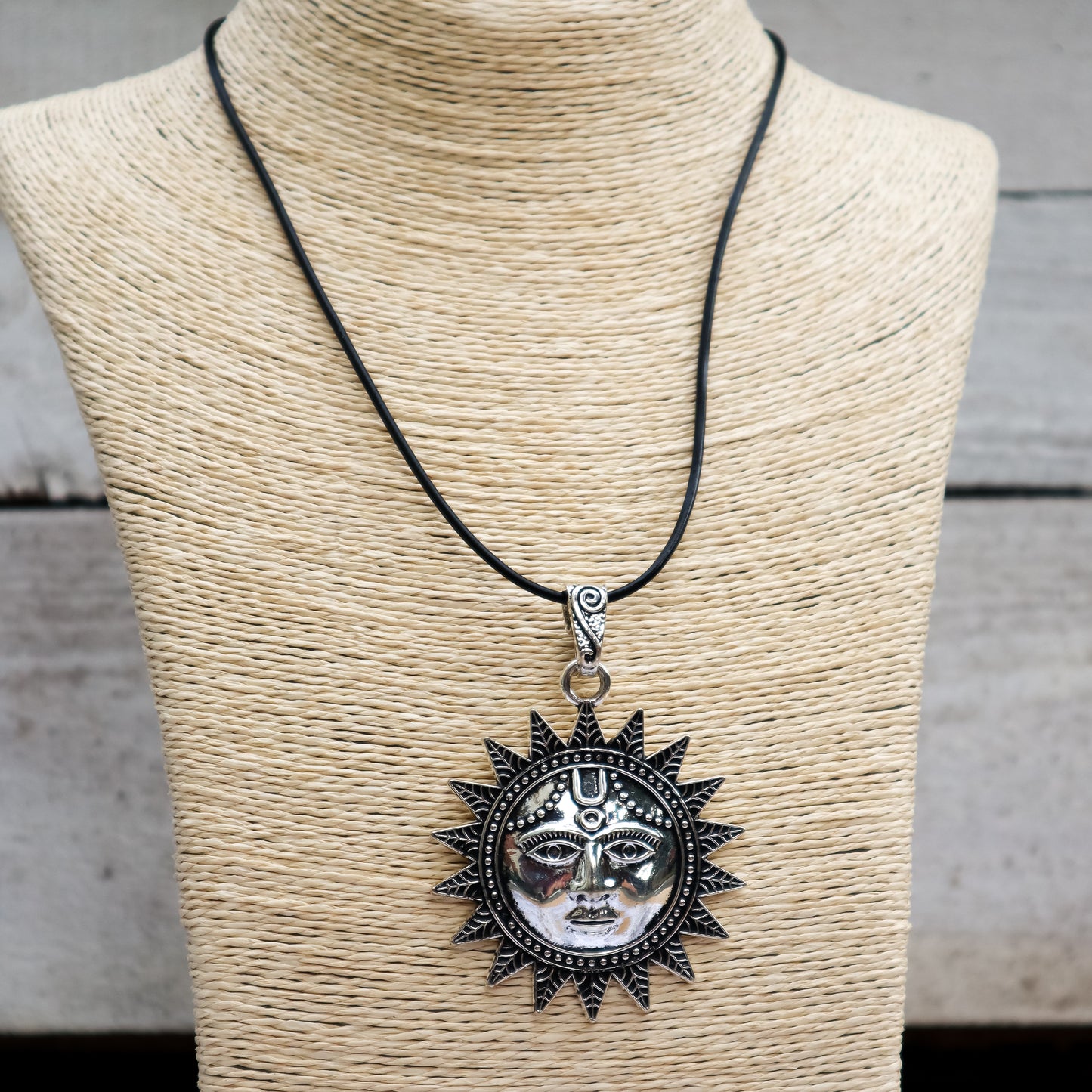 Sun Pendant Necklace