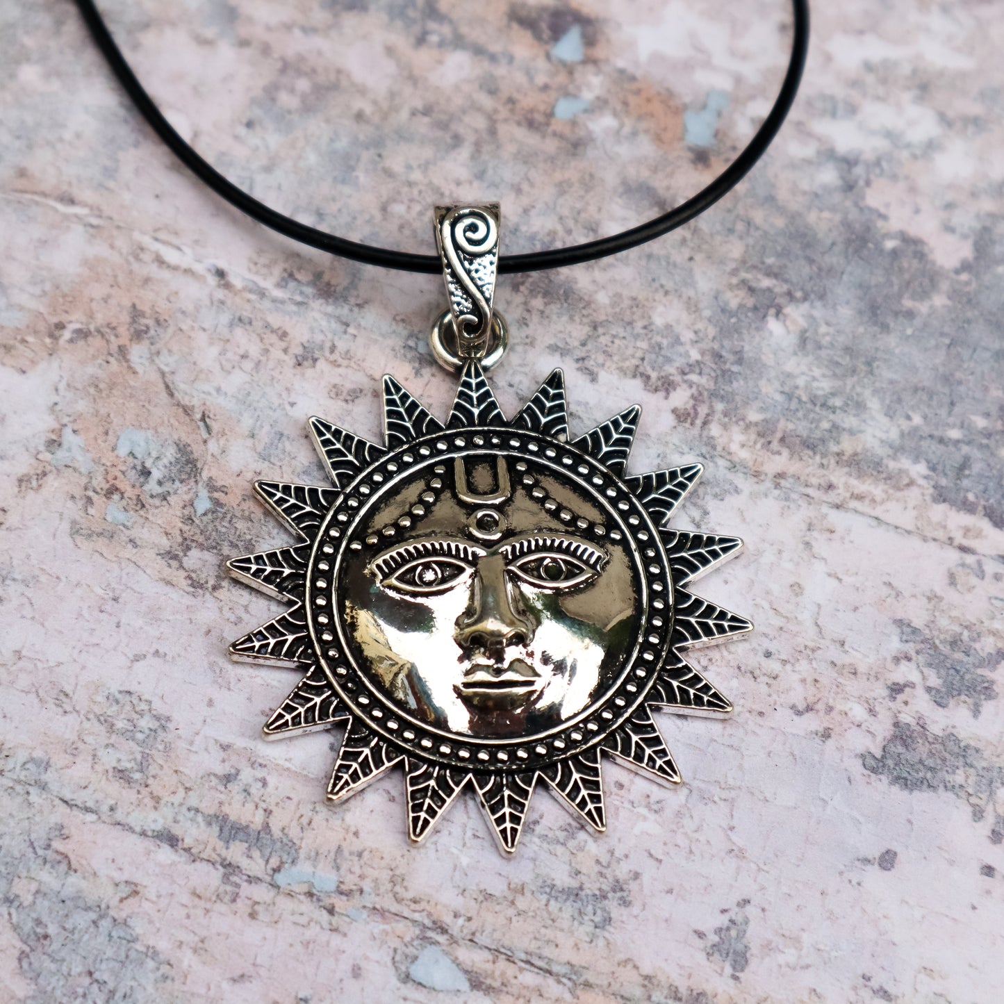 Sun Pendant Necklace