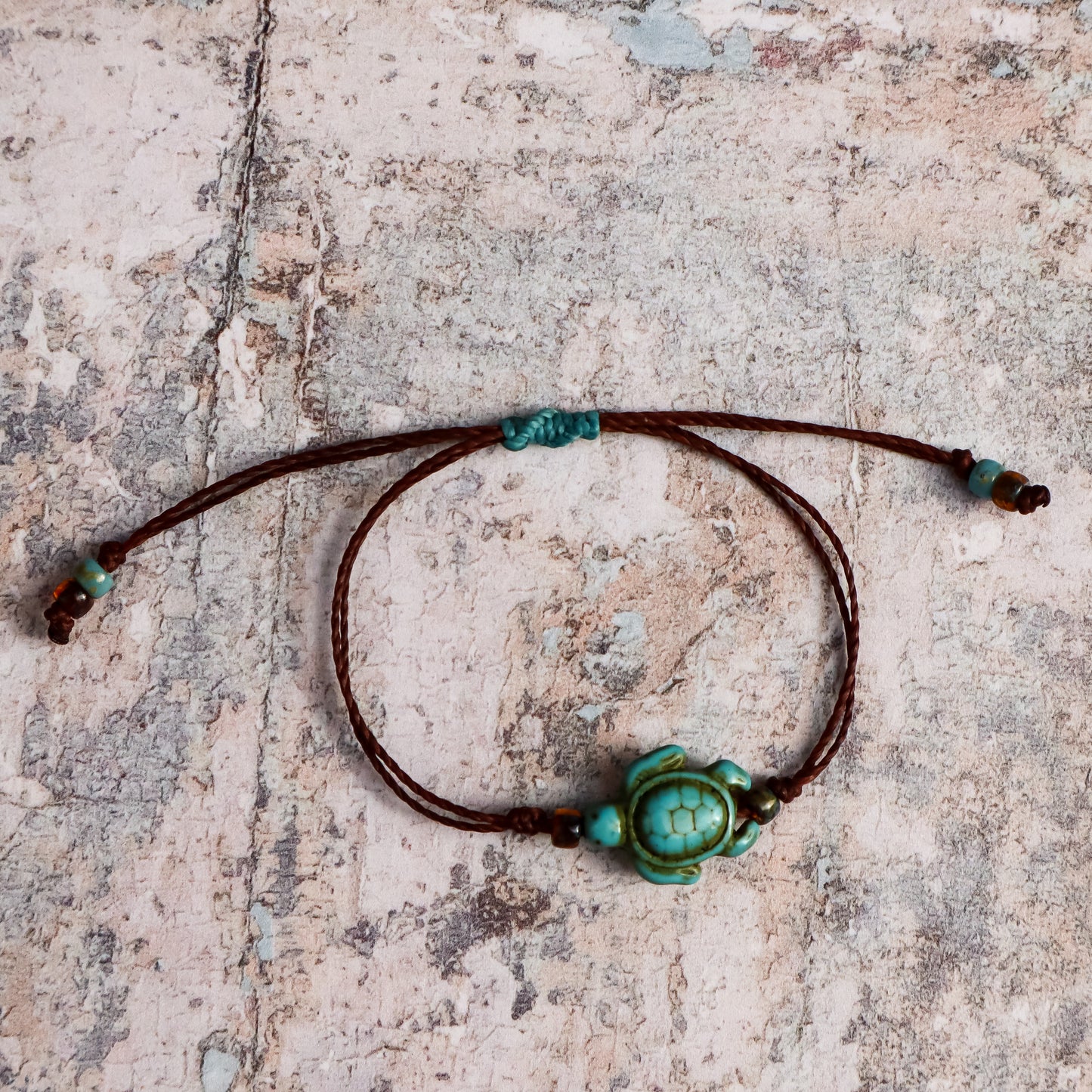 Howlite Sea Turtle Bracelet