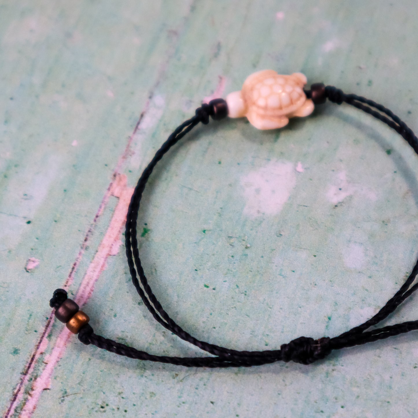 Howlite Sea Turtle Bracelet