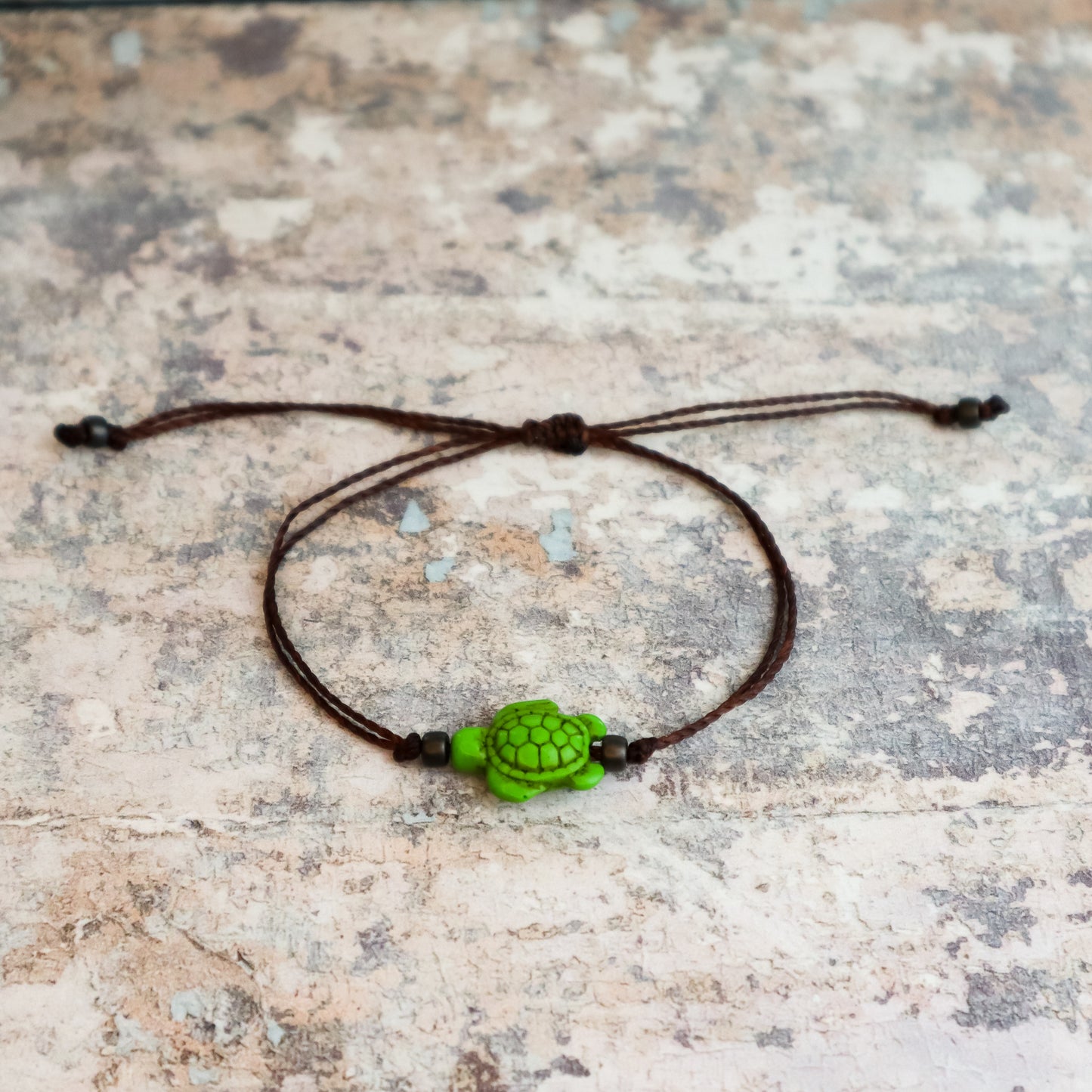 Howlite Sea Turtle Bracelet